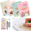 Sank magic reusable practice copybook set for kids