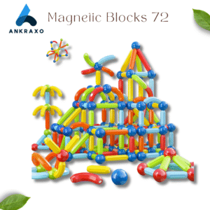 Magnetic Blocks 72 Pcs by ANKRAXO