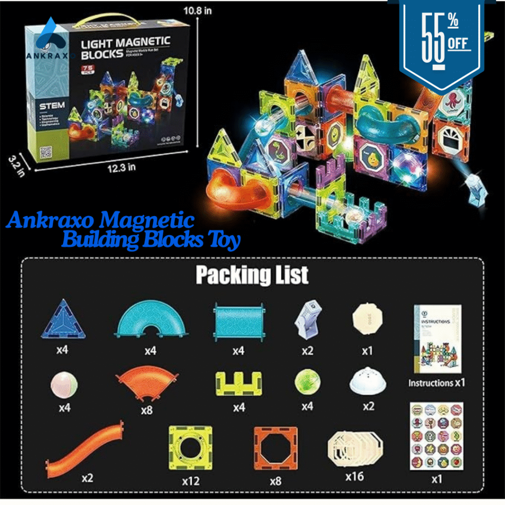 Ankraxo Magnetic Building Blocks Toy Set