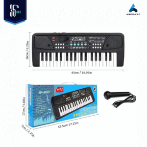 BIGFUN Electronic Keyboard for Kids | 37 Keys Portable Piano with Mic, Music & Recording Functions | Educational Musical Toy