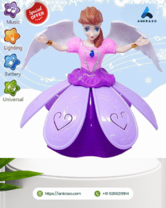 Angel Girl Dancing Doll Toy with Lights & Music